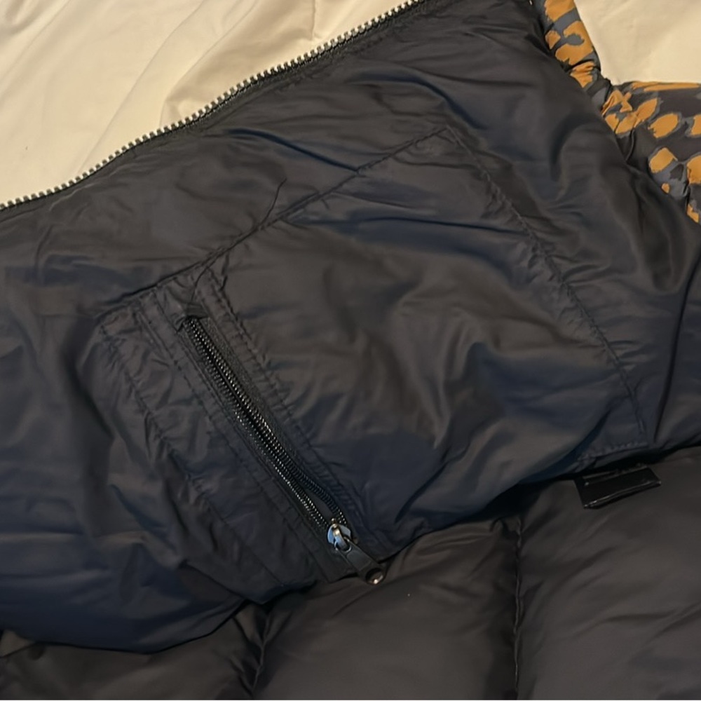 The North Face Nuptse Jacket - Yellow Leopard - Picture 4 of 6